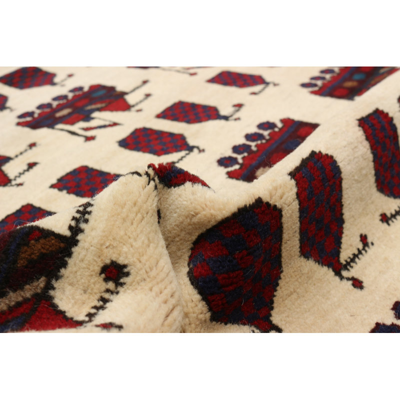 Tapis crème Rare War 3 pi 0 po x 4 pi 9 po