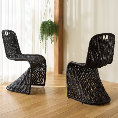Chaise en rotin Ziaa Celeste