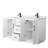 Elan TK 66" Freestanding Double Bathroom Vanity with Marble Top-108351706-108351707-134724309