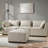 Modular Armless Chair Sofa