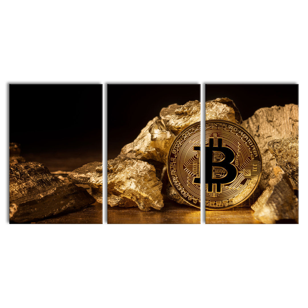 Leinwandbild Bitcoins BTC