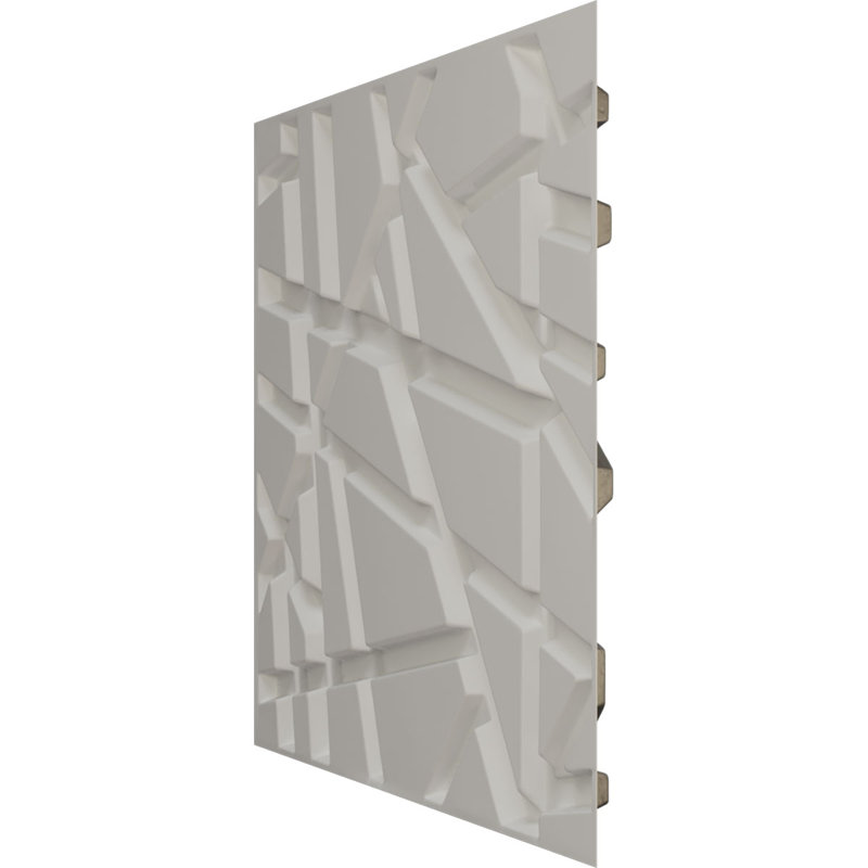 Panneau mural décoratif Evergreen EnduraWall 3D, Acier patiné métallique vieilli universel
