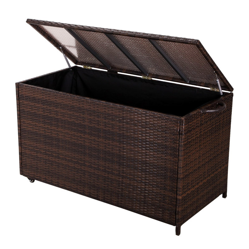 Boîte de rangement pour terrasse entertainment