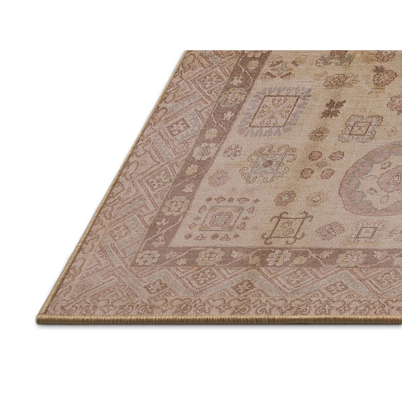 Tapis oriental beige, Tapis de couloir 2 pi x 5 pi