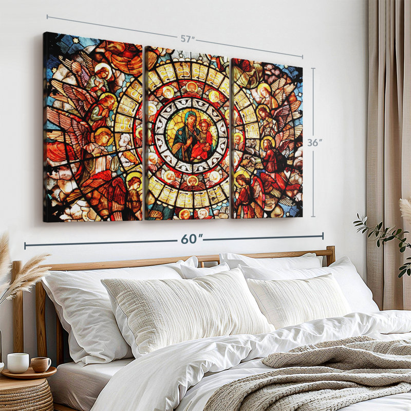 «Church Window» sur, H 36 po x l 57 po x P 1,25 po