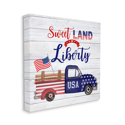 «Country Liberty Expression» par Corinne Haig, reproduction d'art sur toile tendue