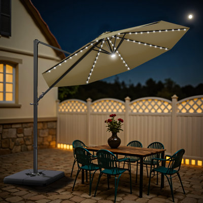 116.1'' X 116.1" Cantilever Umbrella