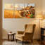 Ensemble de 3 reproductions d'art sur toile, "Scène et paysage urbain"-1236569286