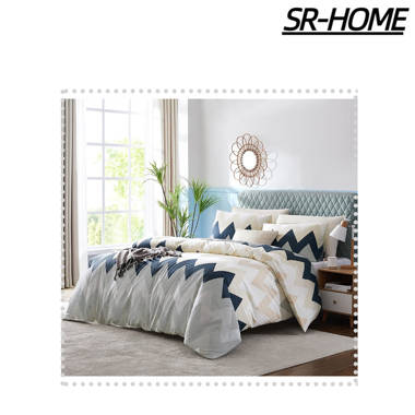 SR-HOME 100% Cotton Duvet Cover Set