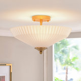 Plafonnier semi-encastré 3 lumières