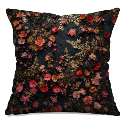 Coussins floraux