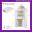 Buffet de rangement 71 po en MDF-56021075
