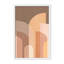 «Abstract Retro Geometric II» par Kathrin Pienaar - Œuvre d'art encadrée sur papier-81386829-131284479-131284557