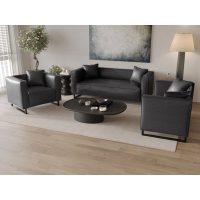 Ensemble de salon 3 pièces Mid-Century