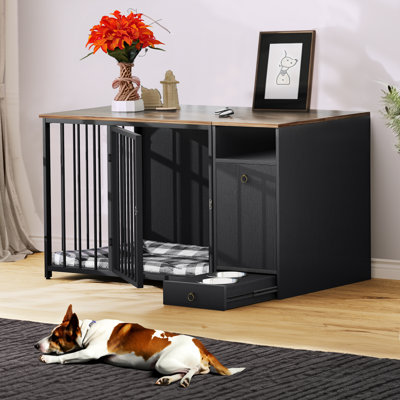 Caisse pour chien 2 tiroirs Aarush