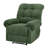 Deyra Modern Upholstered Manual Recliner Chair with Overstuffed Cushioning and Padded Footrest-126227821