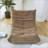 Bean bag Chair with button tufted back-1007813386