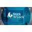 Tringle à rideau de douche ajustable en acier inoxydable à tension réglable Stick N Lock