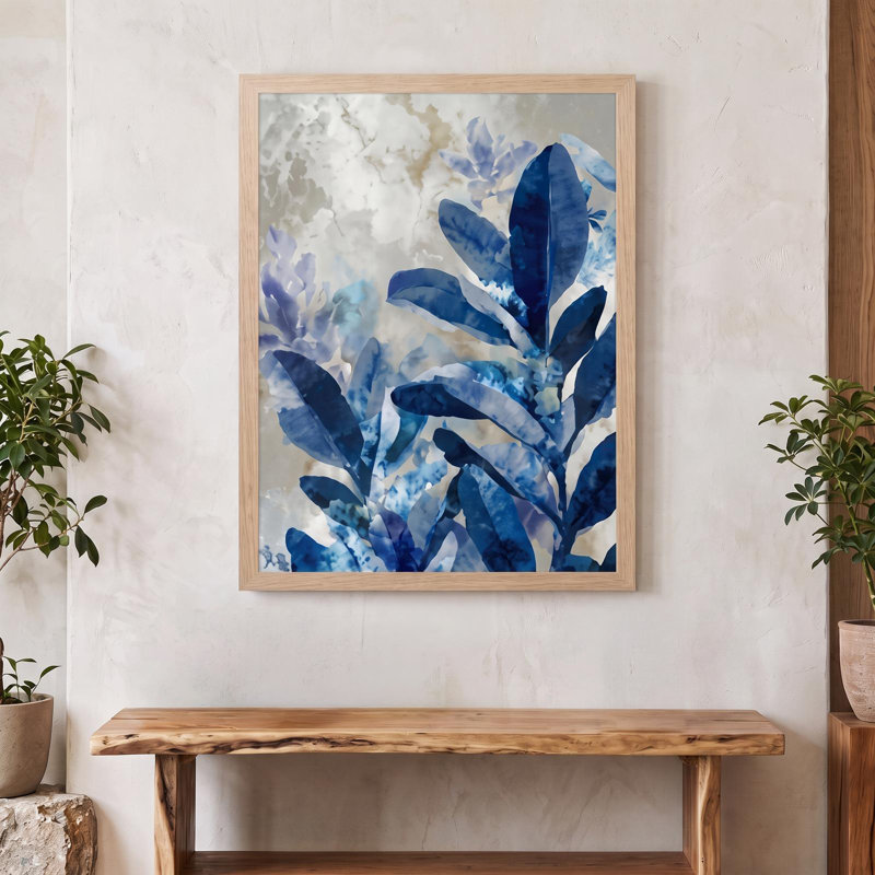 A Symphony in Blue, 40" H x 53" W