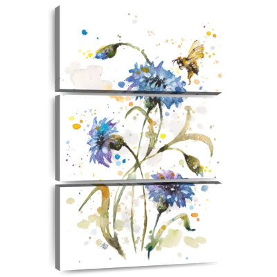 Harnek Cornflower And Bumblebee