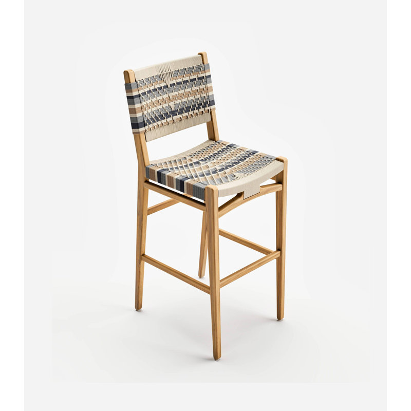 Chontales With Backrest Height, Bar Stool (30" Seat Height), Natural Balance
