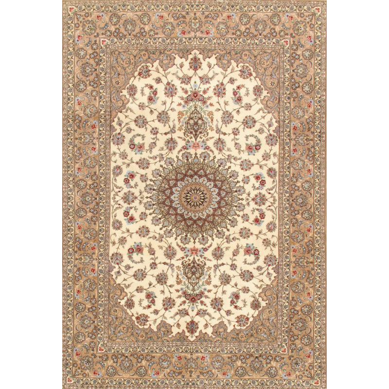 Tapis en soie et laine Azerbaijan