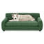 Animal de compagnie pour grands chiens au design confortable - Lin gris foncé et accoudoirs mi-mous au tissu-965810141