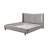 Melbourne Gray Chenille Bed-1844035021