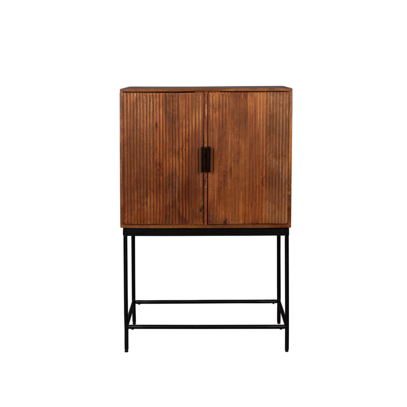 Saroo Solid Wood Accent Cabinet