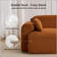 73.2 " Corduroy Loveseat