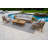 Darnecia 6 - Person Rectangular Solid Acacia Wood Outdoor Dining Set