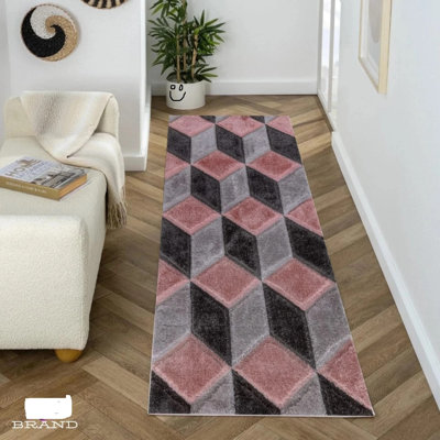 Modern Large Shaggy Rug Hallway Living Room Area Rug Bedroom Carpet Mat