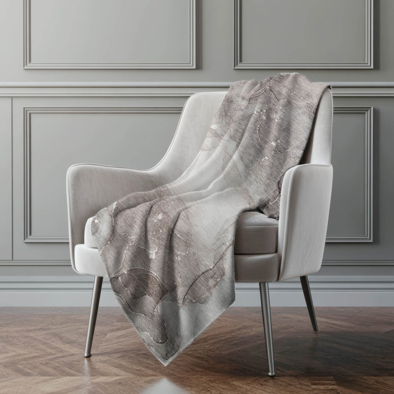 Jeté en sherpa Addison, Taupe
