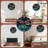 dragonfly clock nature aquatic lilypad