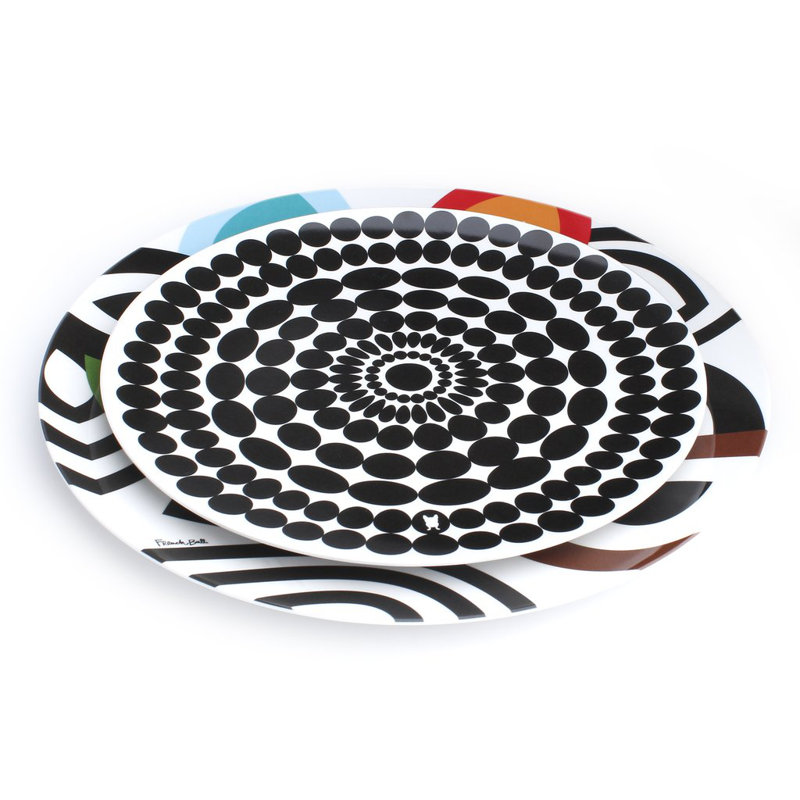 Ensemble de 4 assiettes à salade en mélamine 9" 4 pièces Foli