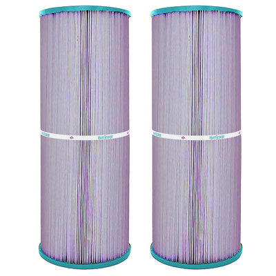 Hurricane Filters 2-Pack HF5374-01P Purple Spa Filter Cartridge Replacement