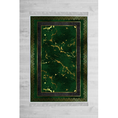 Luxurious Hall Carpet, 100% Velvet Fabric, 39.4 x 59.1 inches | Non-Slip Cotton Sole, 0.4 in Pile Height | Antibacterial, Machine Washable | 3D Digital Printing, Elegant Design for Home Décor & Comfort