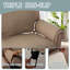 Housse 100% imperméable en tissu de microfibre pour canapé Housse de protection pour meubles avec sangles élastiques pour animaux de compagnie Housse pour causeuse antidérapante Lavable à la machine-1807652413-1807652414