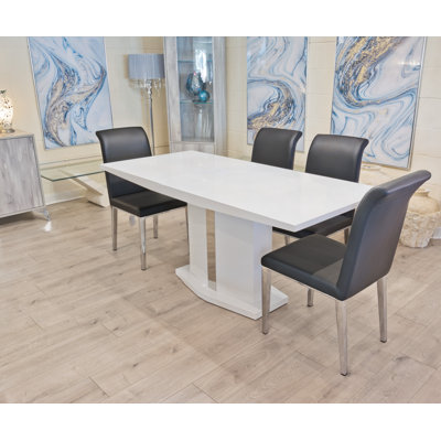 Edmunds 4 - Person Butterfly Leaf Dining Set
