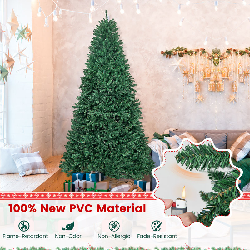 Sapin de Noël artificiel vert 9 pi