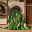 Tapis vert lavable à la machine-1605326764