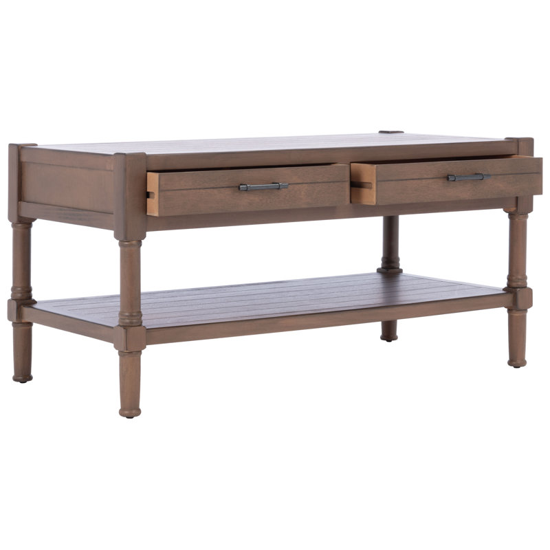 Four Leg Coffee Table with Storage