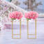 2 PCS Gold Iron Wedding Flower Stands-98705914