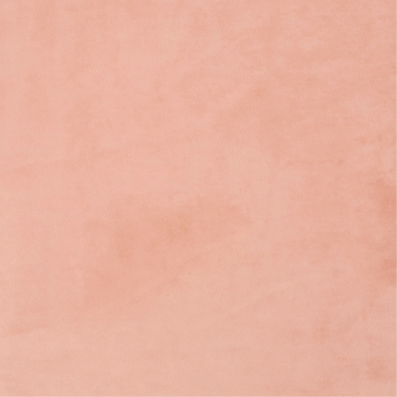 Allea Velveteen Bean Bag Chair With Armrests, Pink Velvet, 30" H x 40" W x 40" D