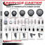 3,5 pouces en caoutchouc thermoplastique pivotant 1-7 / 8 pouces roulette à tige extensible avec frein SCC