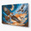 Art mural en métal oiseaux