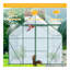 Base surélevée en polycarbonate à double porte 8X6FT-Green