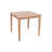Marylynn 4 - Person Solid Wood Solid Wood Top Four Leg Dining Set-88880784