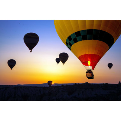 " Hot Air Balloon In Sky "