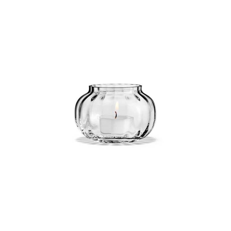 Primula Tealight Candle Holder, Clear